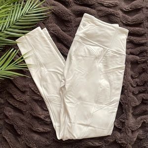 Lululemon leggings white like new